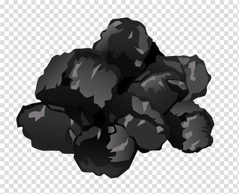 Coal Icon Black Coal Transparent Background Png Clipart Hiclipart