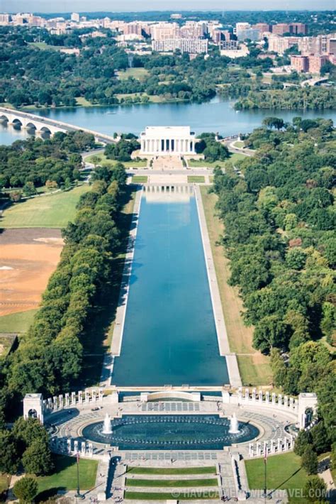 Lincoln Memorial Reflecting Pool Washington Dc Photo Guide