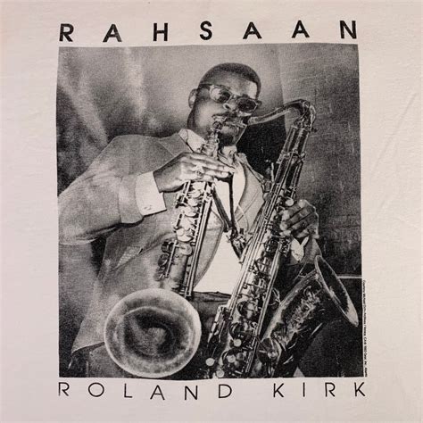 Vintage Rahsaan Roland Kirk Gear Inc T Shirt Jointcustodydc