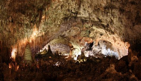 Big Room Carlsbad Caverns National Park New Mexico Usa Heroes Of