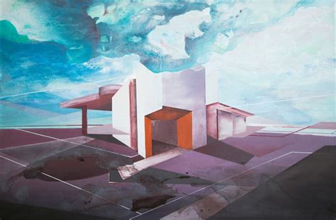 Abstract Architecture Paintings By Wout Vromans Daily Design
