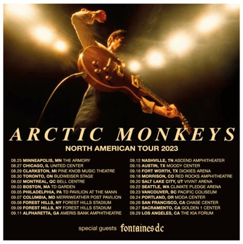 Arctic Monkeys To Tour North America In 2023 Pollstar News