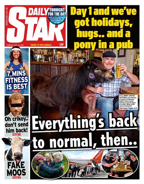 Daily Star Front Page 18th Of May 2021 Tomorrows Papers Today