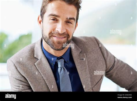 Theres no secrets to success. a business man at the office Stock Photo