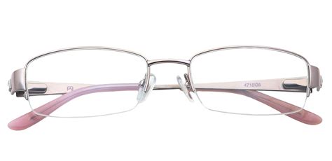 Gianna Rectangle Eyeglasses Frame Purple Women S Eyeglasses Payne Glasses