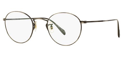oliver peoples ov1186 coleridge glasses antique pewter tortoise black