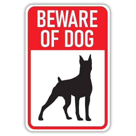 Beware Of Dog Printable Sign Printable Templates Protal