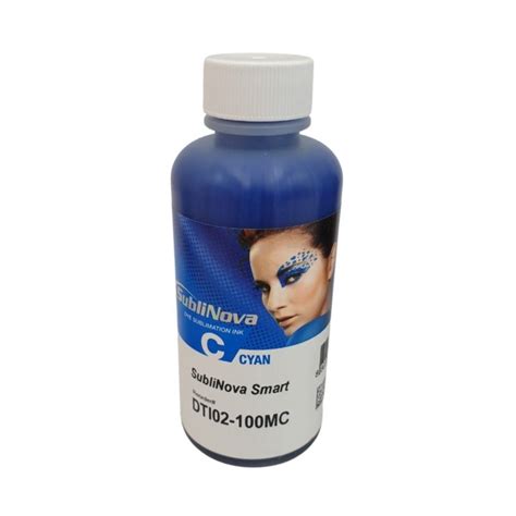 SubliNova Smart Dye Sublimation Ink Cyan Blanks Sublimation