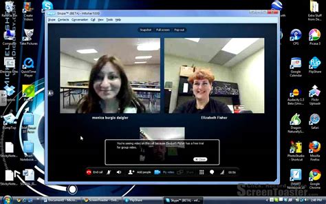 Using Multi Video Chat On Skype Youtube
