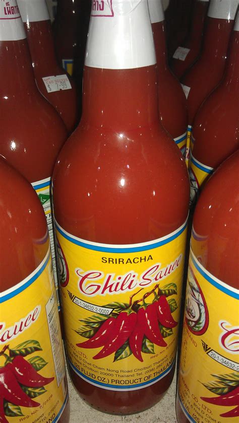 Authentic Sriracha Chili Sauce From Thailand Sriracha Chili Sauce