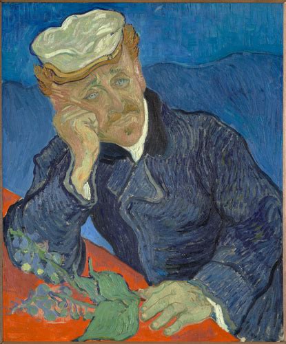 Le Docteur Paul Gachet Vincent Van Gogh Mus E D Orsay