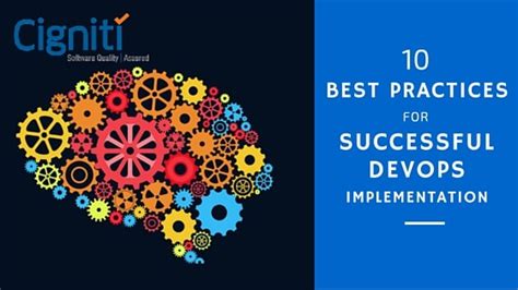 10 Best Practices For Successful Devops Implementation