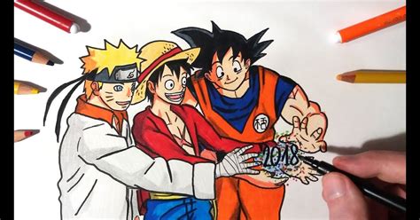 Natsu Goku Naruto Luffy Supreme Amv Gokuluffynarutonatsu And