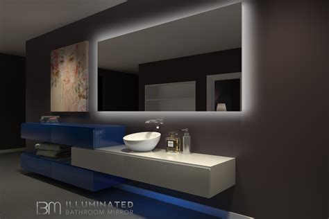 Mirrors can brighten your bathroom by reflecting light throughout the space. Dimmable Backlit Mirror Original 85 X 40