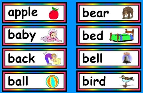 Reading Sight Words Free Flash Cards And Word Lists