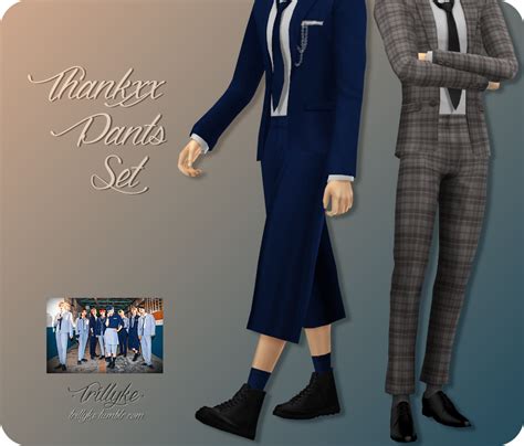 Sims 4 Maxis Match Male Jeans