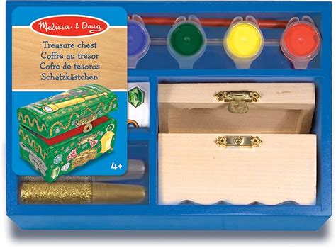 Jp Melissa And Doug Decorate Your Own Treasure Chest おもちゃ