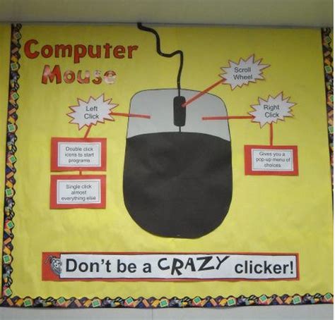 Elementary Computer Lab Bulletin Board Ideas New Teacher Beginnings