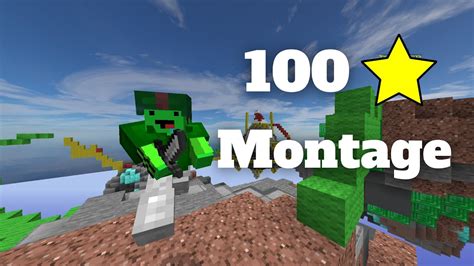 Bedwars 100 Star Montage Youtube