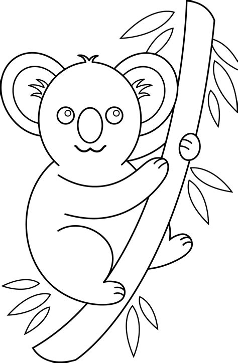 Black and white baby books australia. Free Koala Outline, Download Free Koala Outline png images ...