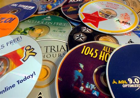 The Internet Archive Is Collecting Aol Free Trial Cds Cds Internet