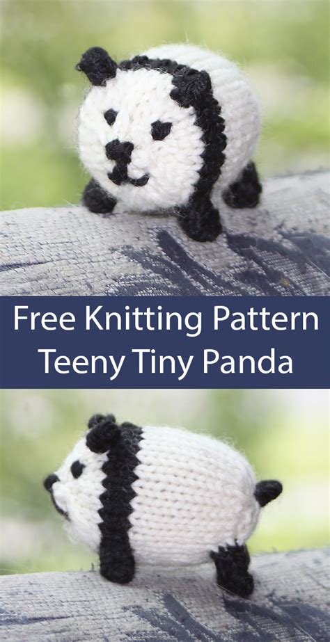 Panda Knitting Patterns In The Loop Knitting