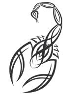 How to draw a scorpion in a tribal tattoo design style.you will see me first draft out the scorpion, and then once i'm happy with it i then start to add trib. Scorpion Tribal Noir | TattooForAWeek Tatouages ...
