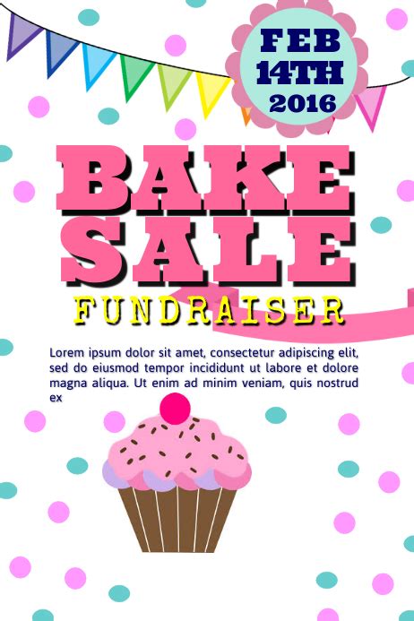 Copy Of Bake Sale Postermywall