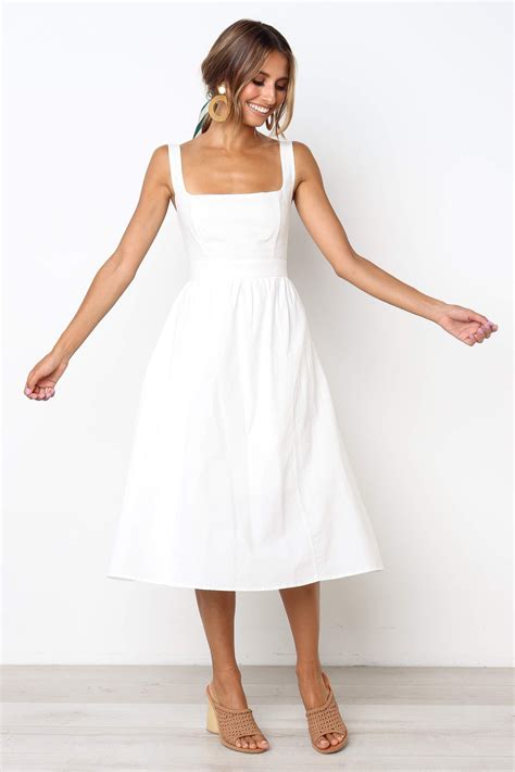 Pretty Long White Dresses 2021 Prestastyle