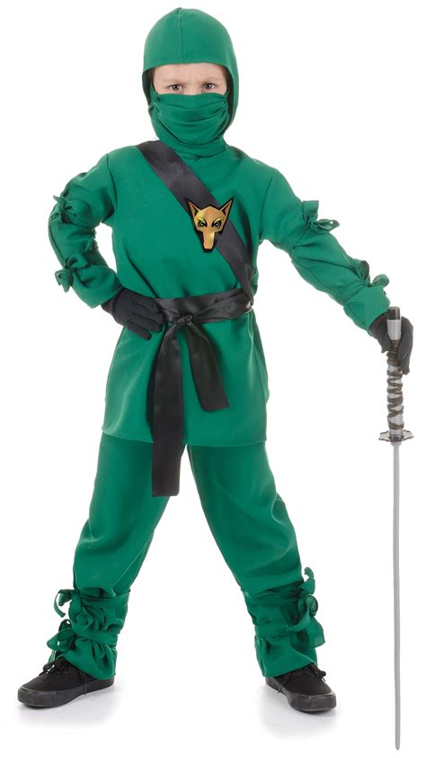 Ninja Green Large Child Costume Party Stuff