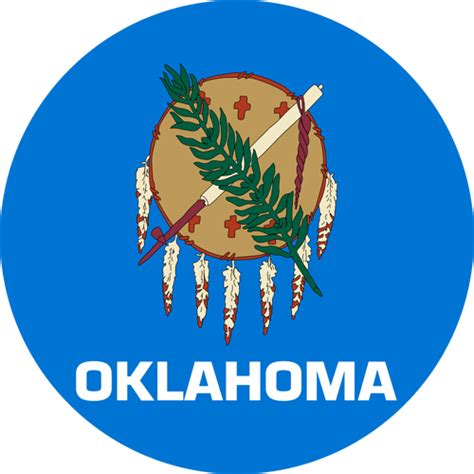 Oklahoma Flag Vector Country Flags