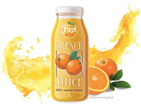 Orange Juice Label Orange Juice Orange Drinks Just Juice
