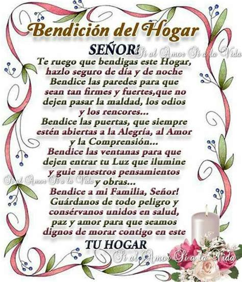 Oracion Para Bendecir El Hogar Oracion De Familia