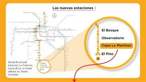Extensión Línea 2 Del Metro Nuevo Mapa Y Las Comunas Donde Pasará