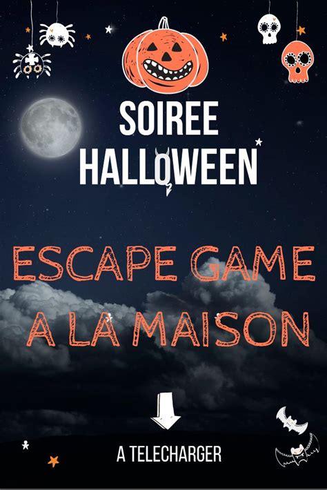 Halloween Escape Game à La Maison En 2020 Halloween Samuser Game