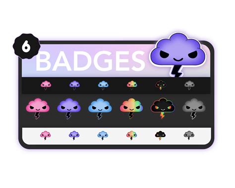 Twitch Badges Seashells Art And Collectibles Digital Mindtekit
