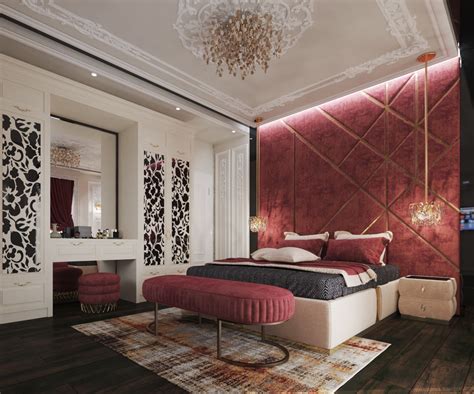 Create An Aesthetic And Eccentric Red Bedroom In Your Home