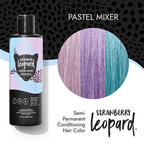 Strawberry Leopard Pastel Mixer Semi Permanent Hair Color Sally Beauty