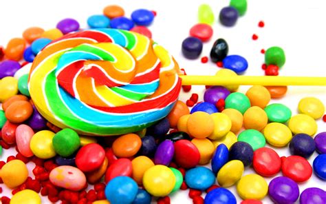 47 Colorful Candy Wallpaper