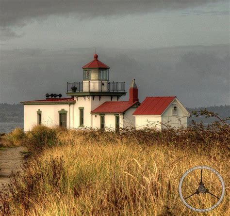 The West Point Light Also Known As The Discovery Park Lighthouse Is A
