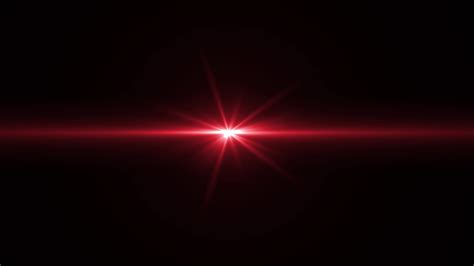 Lens Flare Light With Red Bright Glow Sun Light Lens Flares Art Animation Background