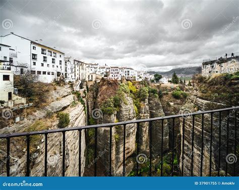 Ronda Spain Stock Image Image Of Mountain Clouds Moody 37901755