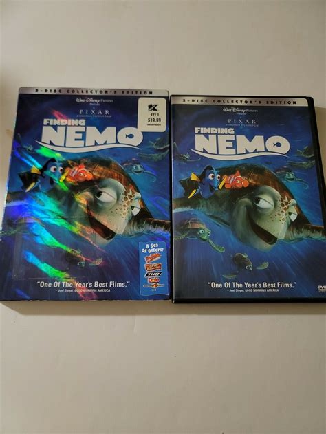Disney Pixar Finding Nemo 2 Disc Collector S Edition DVD Etsy