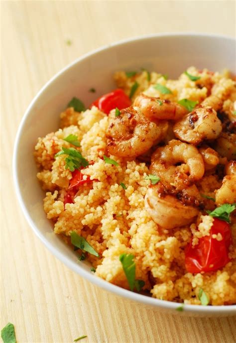 Try this easy, onion and garlic marinade recipe next time you make steak or fish! Spicy Shrimp and Couscous - A Duck's Oven