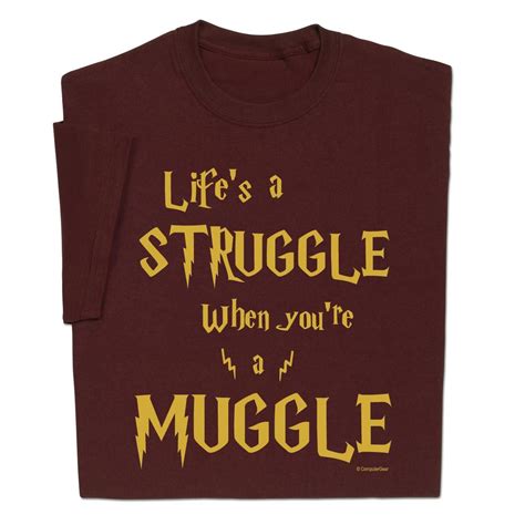 Harry Potter Muggle Struggle T Shirt 1999 Harry Potter Muggle