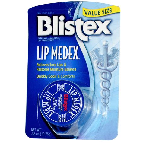 Blistex Lip Medex наружное обезболивающее средство для защиты губ 10