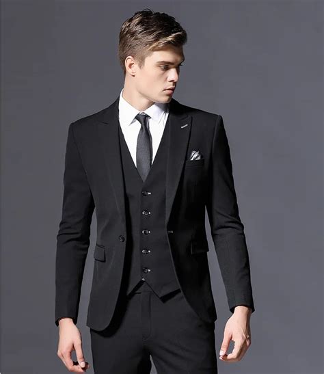Custom Made Men Suit Blazers Retro Business Suits Slim Fit Suits For