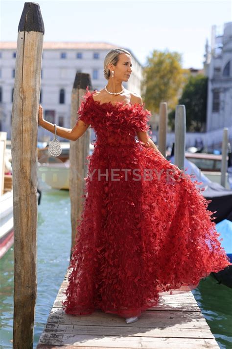 Lady Victoria Hervey Is Seen In Venice Piazza San Marco And In Boat During The Th Venice