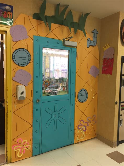 Spongebob Squarepants Pineapple Classroom Door Door Decorations