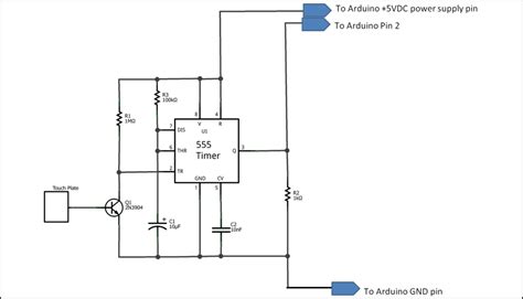 The 555 Timer Ics Monostable Operation Arduino Electronics Blueprints